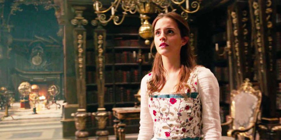 Emma Watson plays a perfect Belle