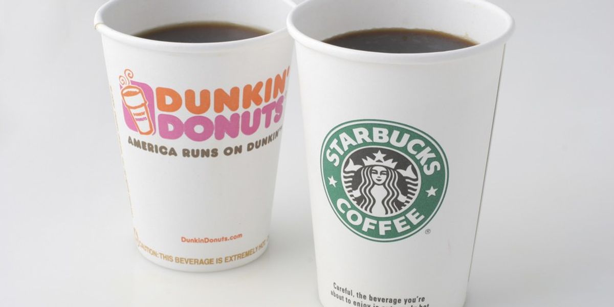 Starbucks Coffee vs. Dunkin' Donuts Coffee Drinkers