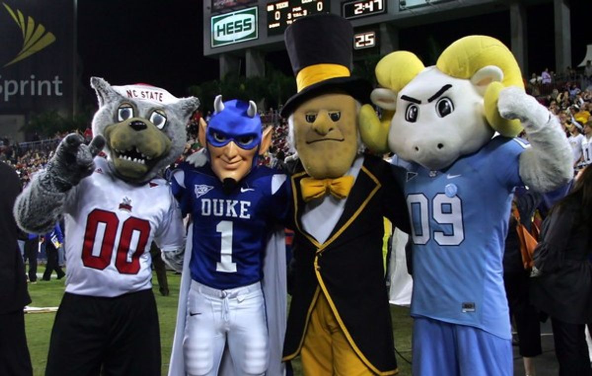 The 10 Strangest College Mascots