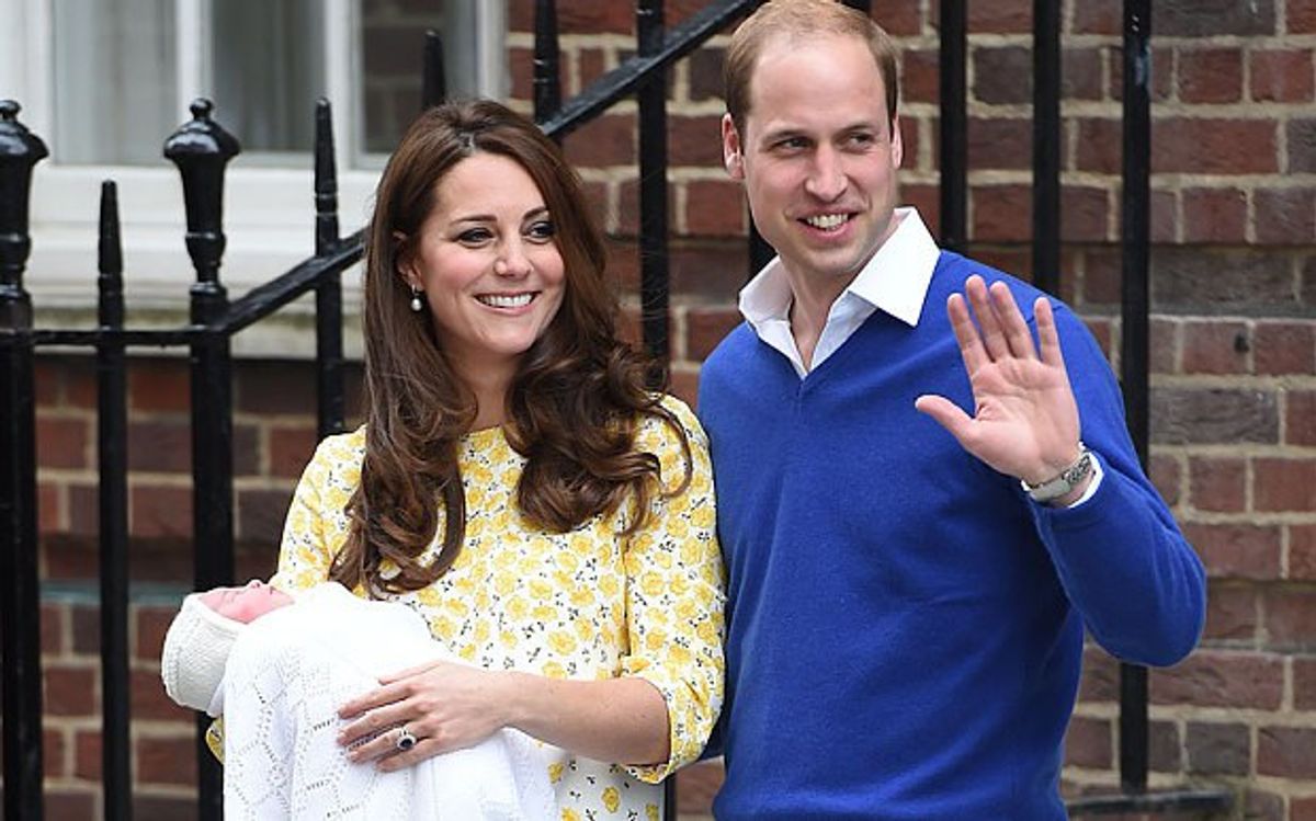 Five Reasons To Be Jealous Of Newest Royal Baby, Charlotte Elizabeth Diana