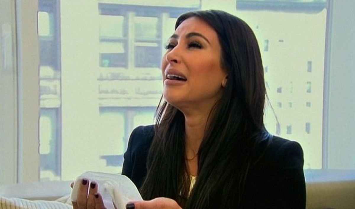 An Official Ranking Of Kim Kardashian's Ugly Cry Faces