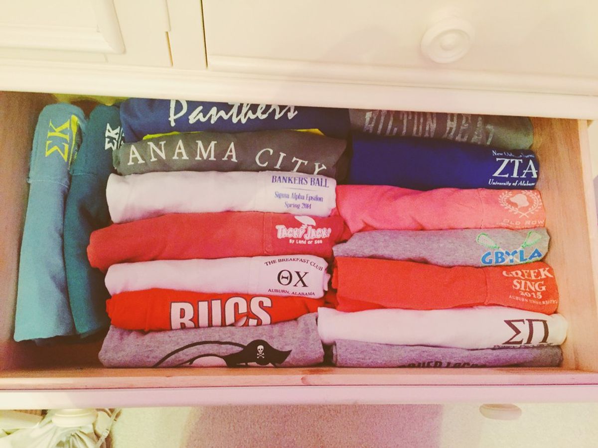 The Confessions Of A Fraternity Shirt Hoarder