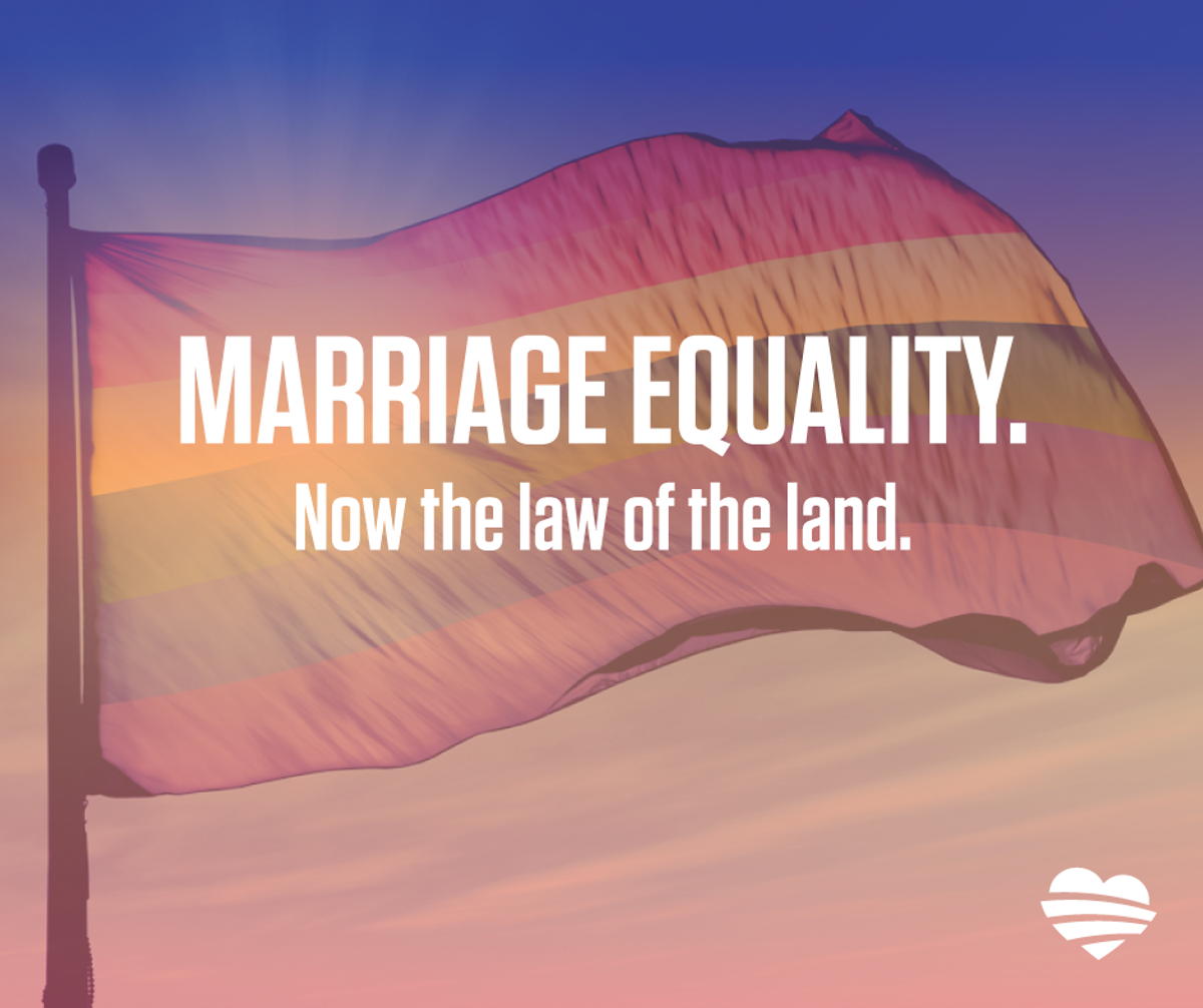 Proud to be an American: Same-Sex Marriage Ruled Legal Nationwide by the Supreme Court