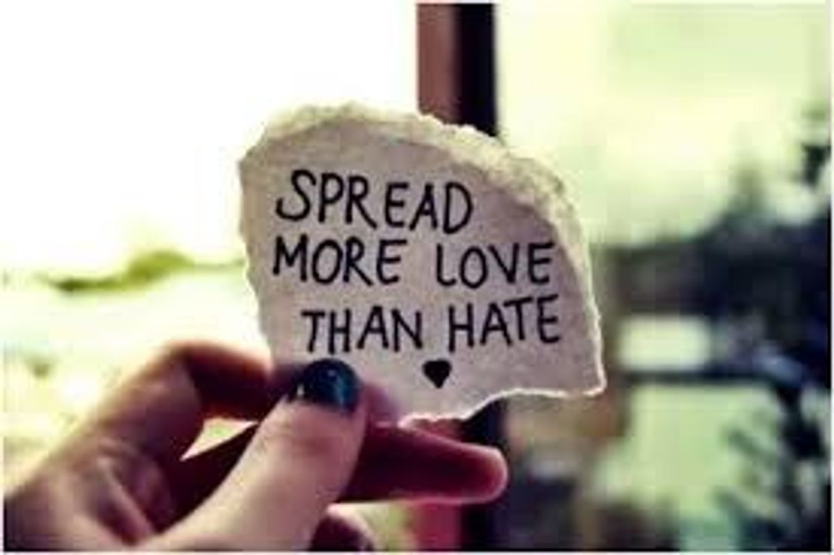 Spread Love, Not Hate