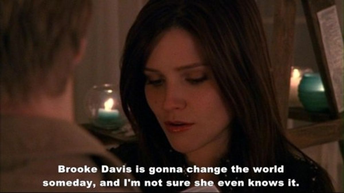 10 Reasons Why 'One Tree Hill's' Brooke Davis Will Be Your Next WCW