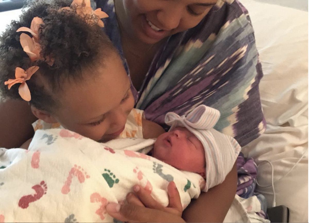 Riley Curry Has A Baby Sister!