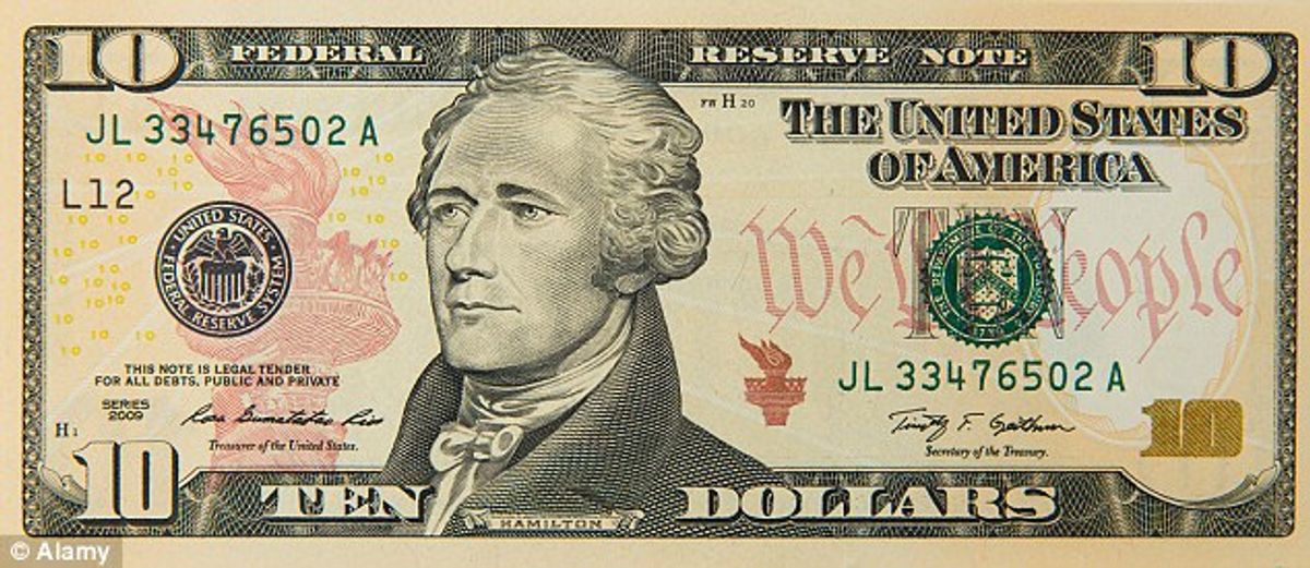 Why A Woman Should Not Be On The $10 Bill