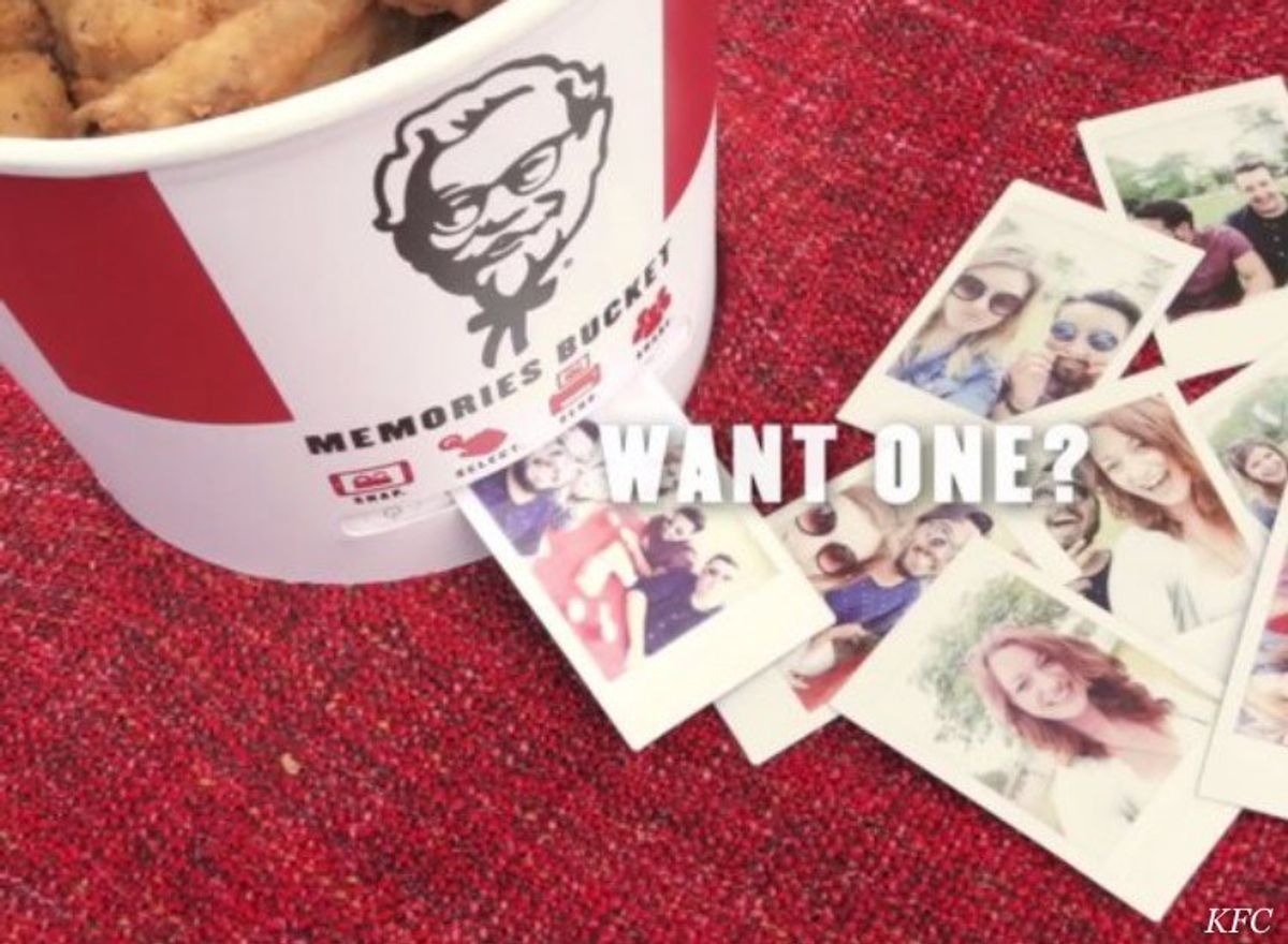 KFC's New "Memory Bucket"