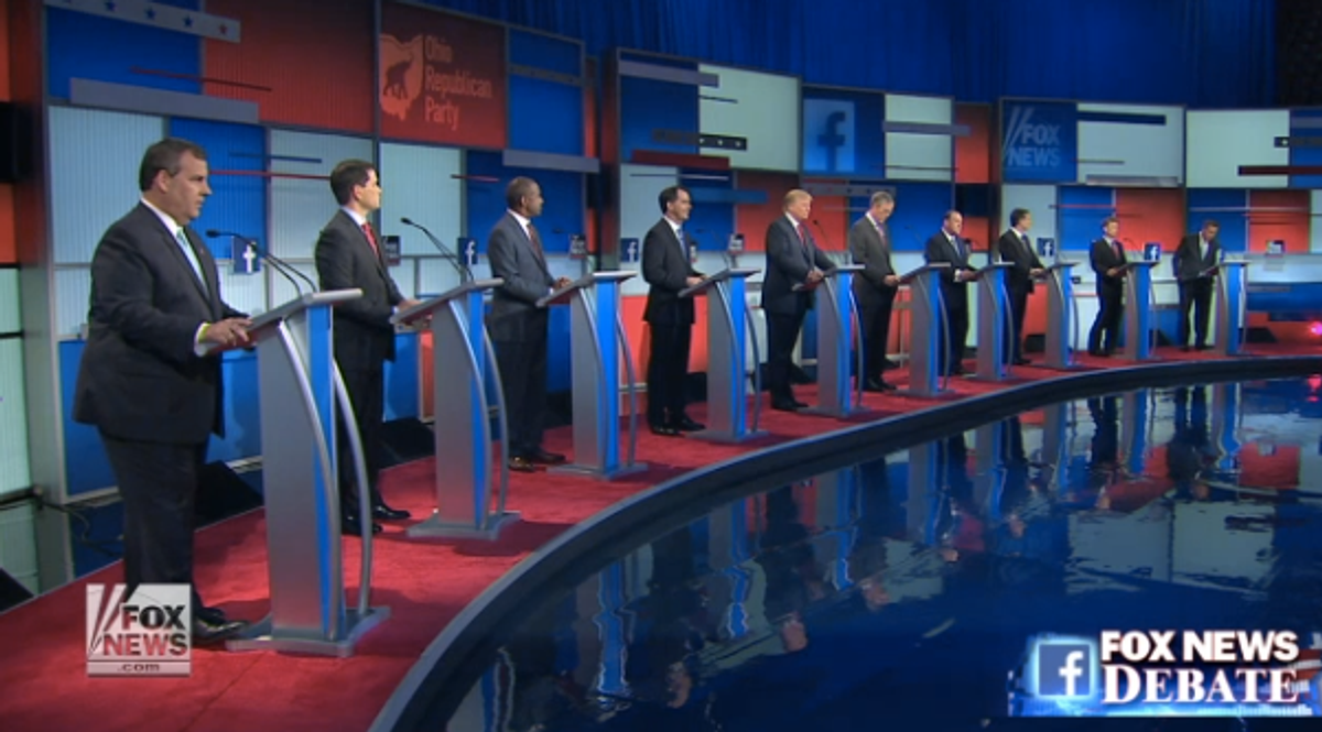 Talking Points from the Fox News GOP Presidential Debate
