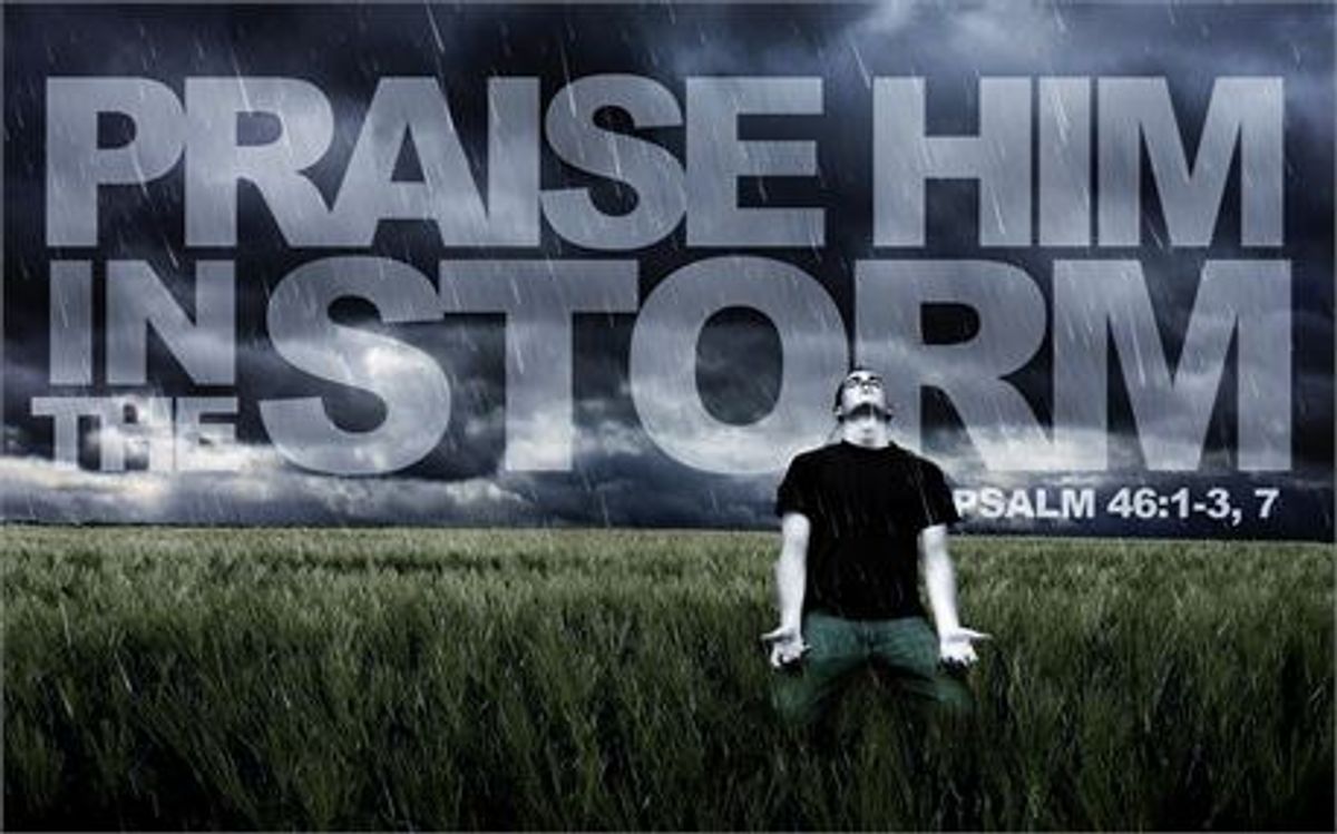 I Will Praise Him In This Storm