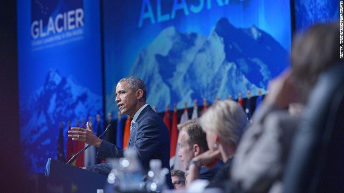 Obama Visits Alaska And Has A Message About Climate Change