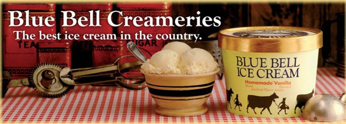 A Love Letter To My Blue Bell Ice Cream