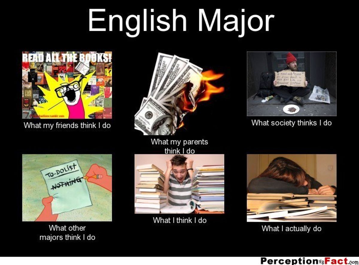 Confessions Of A Contemporary English Major