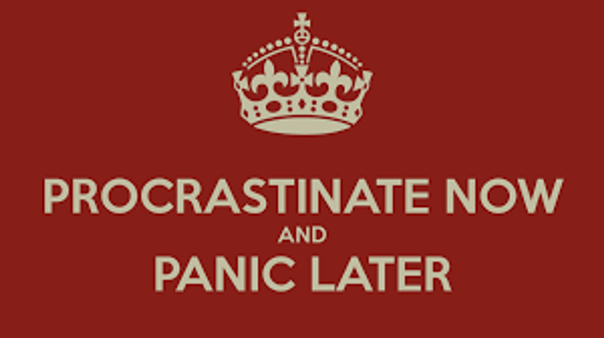 An Open Letter To Procrastination