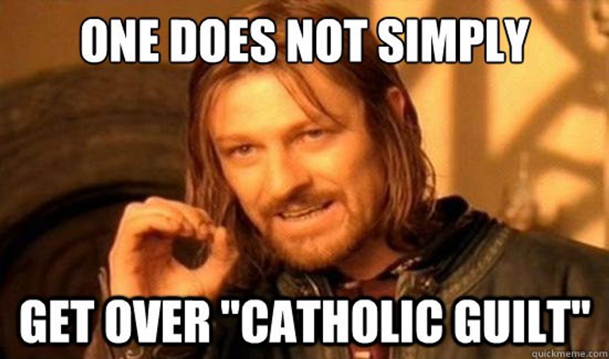 Catholic Guilt: College Edition