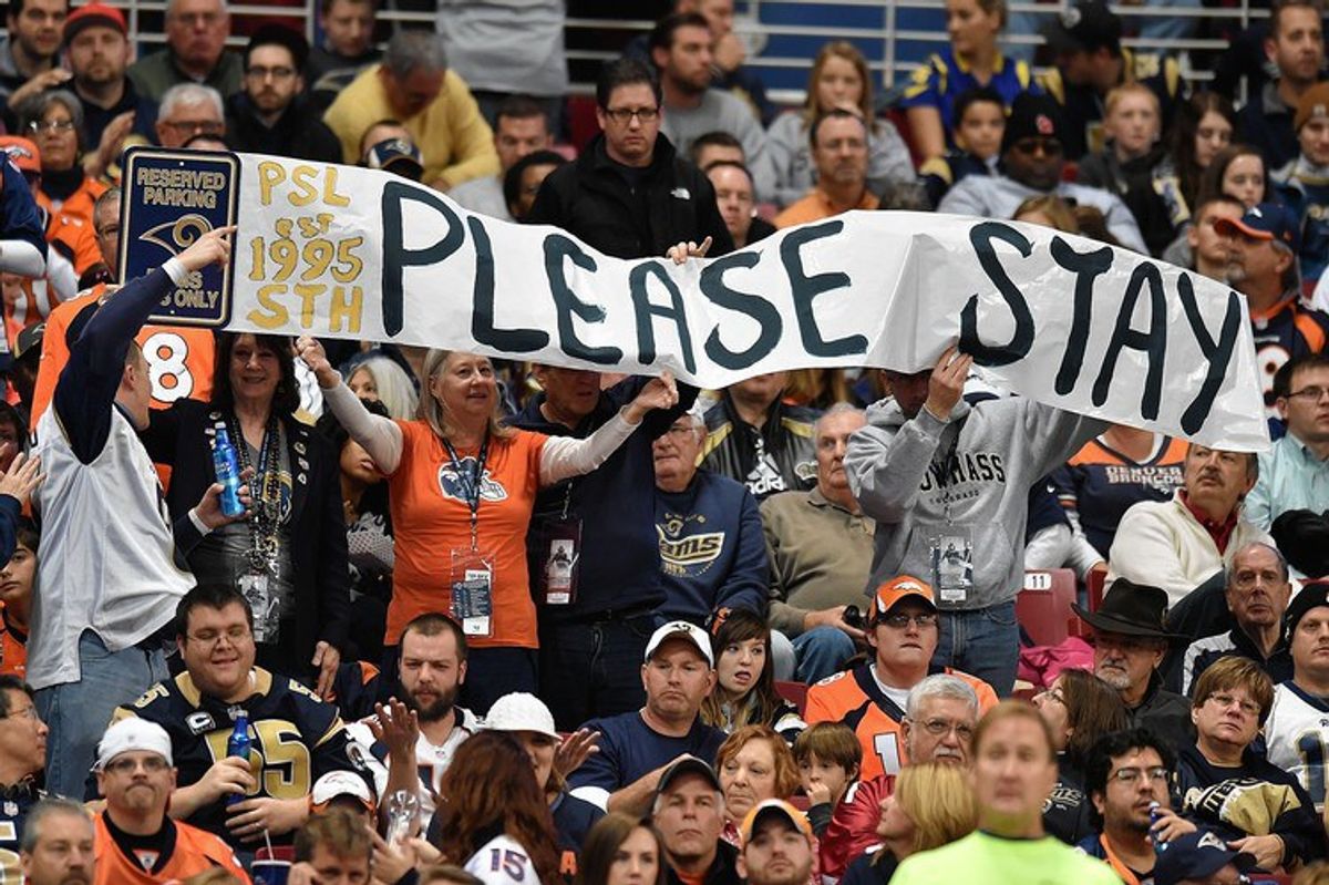 St. Louis Sports Fans: You'll Miss The Rams When They're Gone