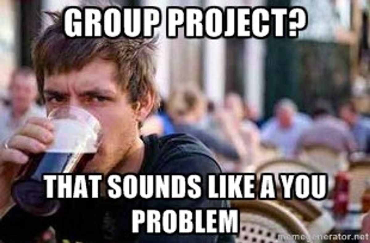 The 10 Struggles Of Group Projects