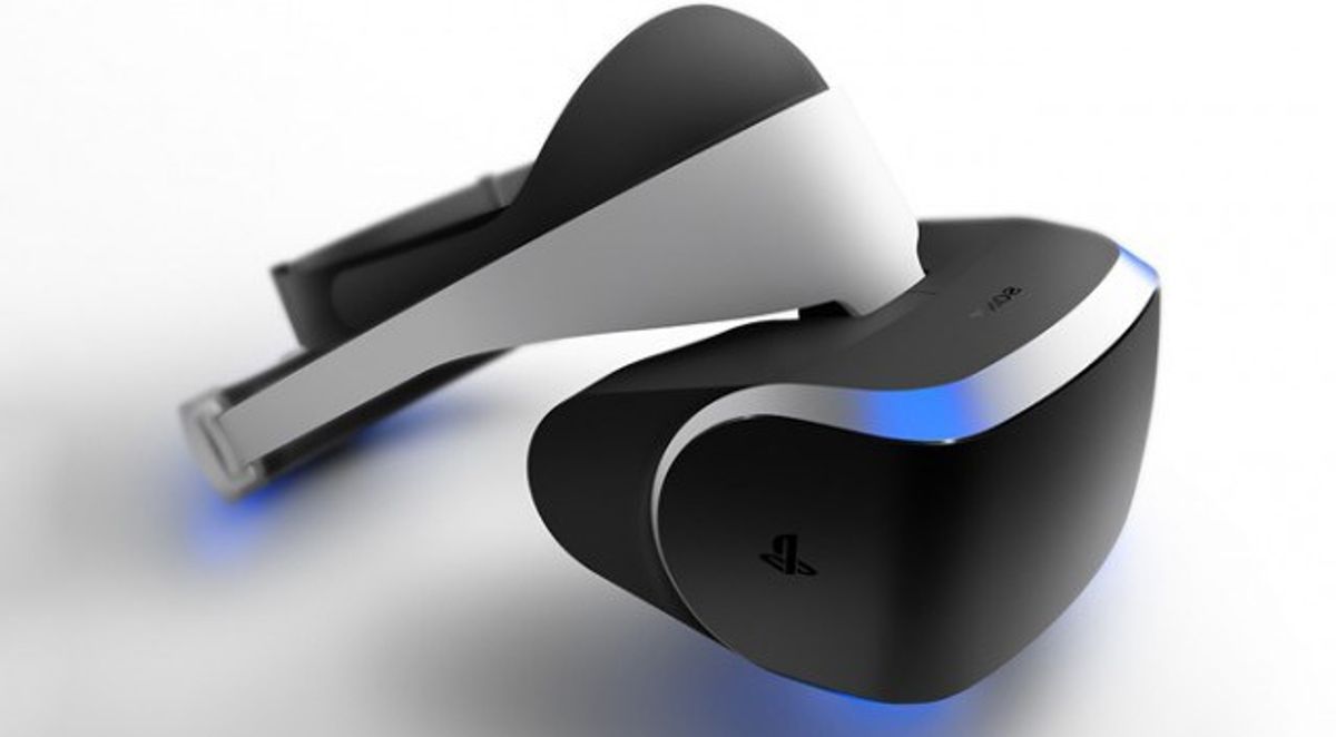 Sony Virtual Reality Helmet