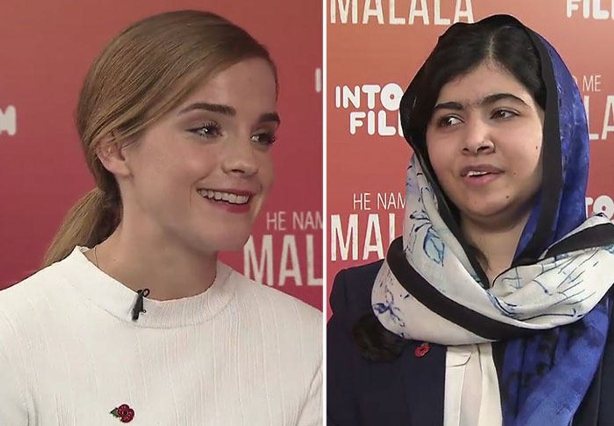 Emma Watson & Malala Yousafzai Join The Force Of Feminism