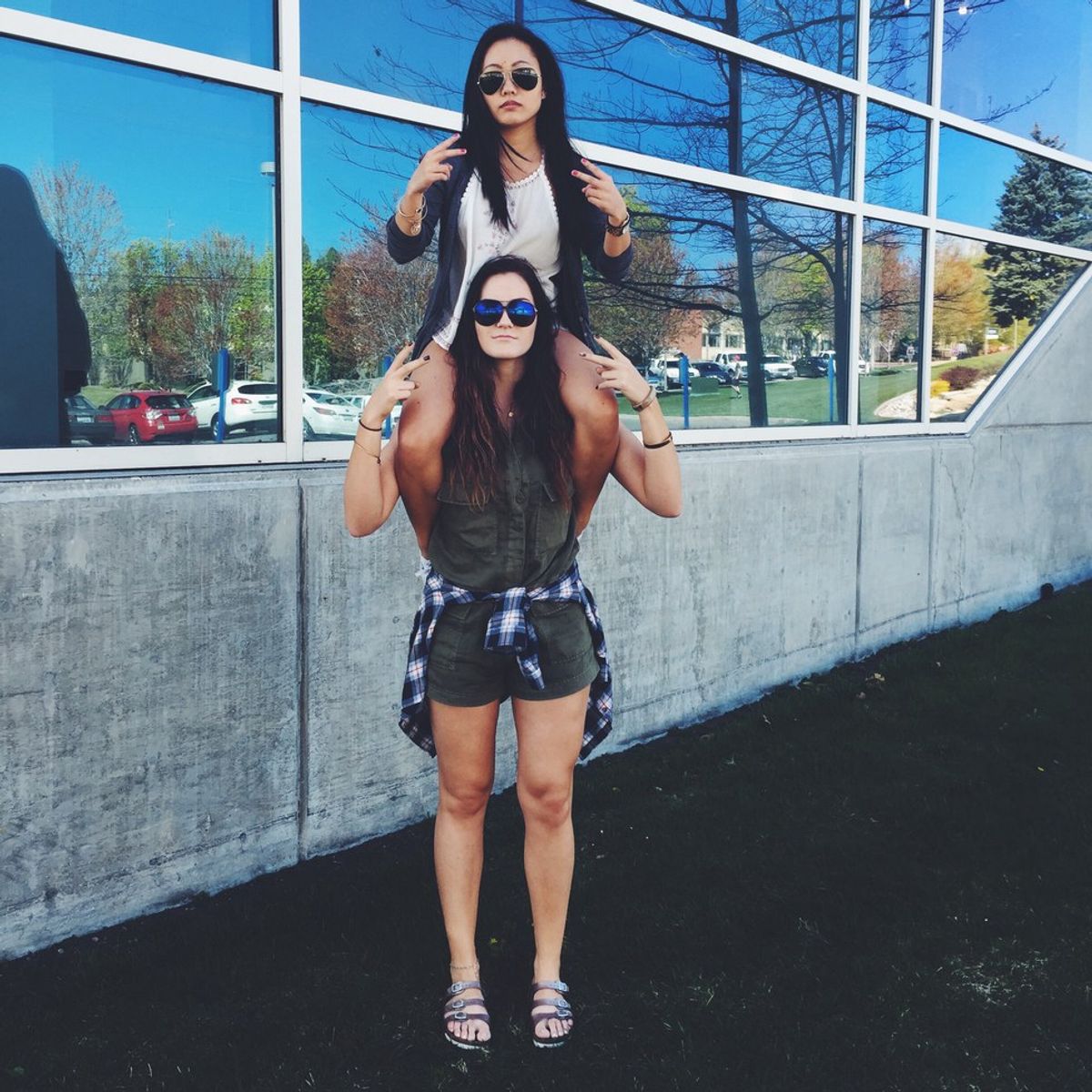 10 Reasons Every Tall Person Needs A Short Best Friend
