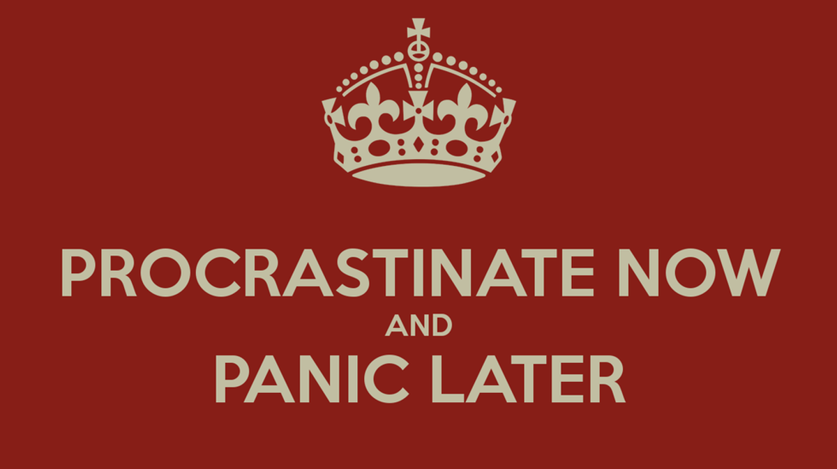 26 Thoughts Of A Procrastinator