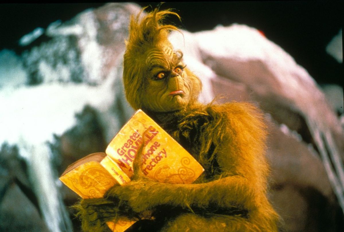 A Typical Week In College As Told By The Grinch