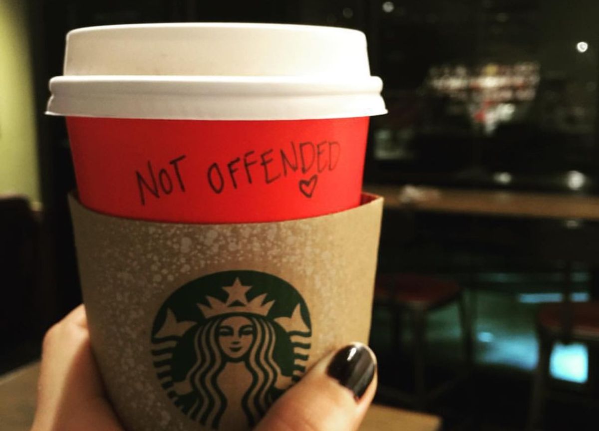 I Am A Christian And I Am Not Offended By The Red Starbucks Cup