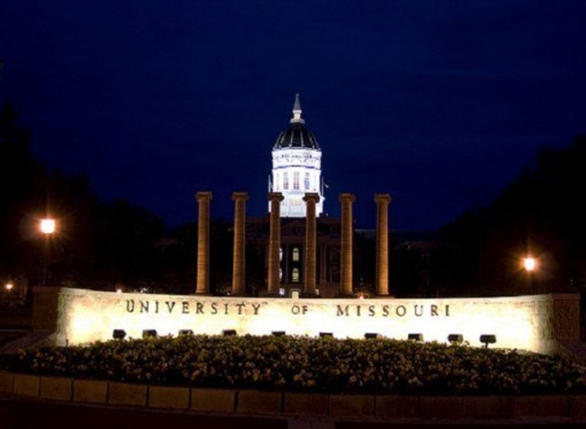 University Of Missouri Students Stand Together