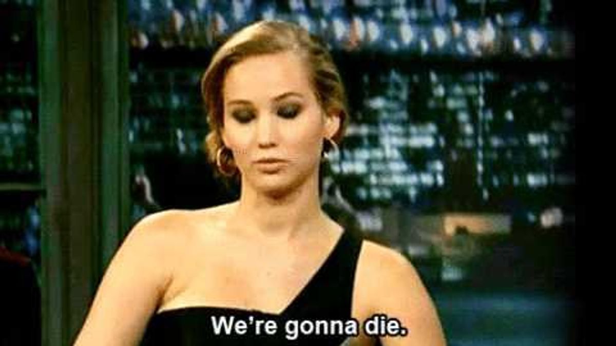 13 Times Jennifer Lawrence Understood Your Trek To The End Of The Semester