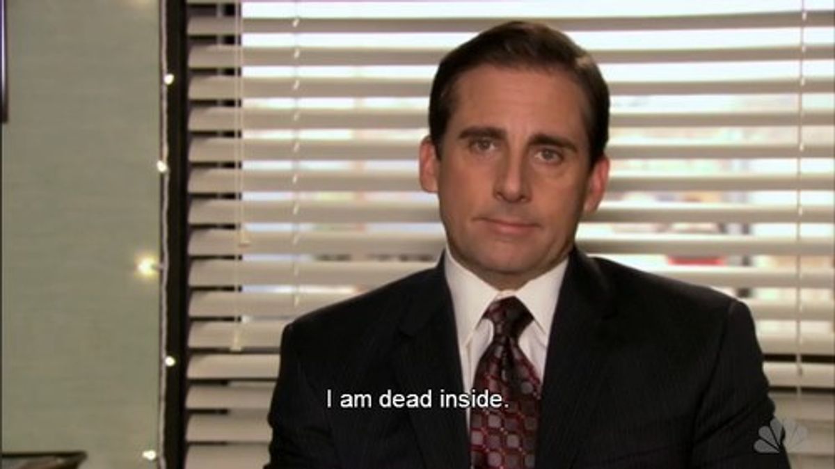 Emotions During Finals Week As Told By Michael Scott