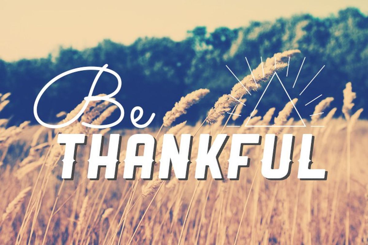 Things Every College Student Is Thankful For