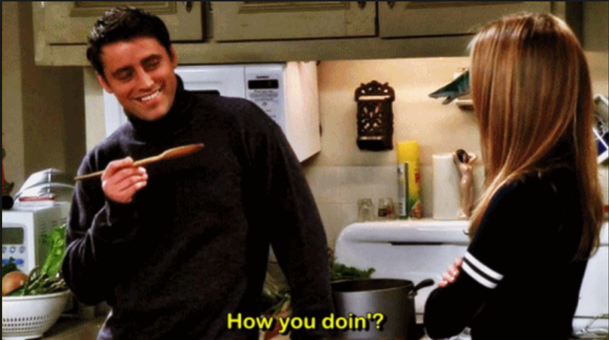The Journey To The Thanksgiving Food Coma As Told By Joey Tribiani