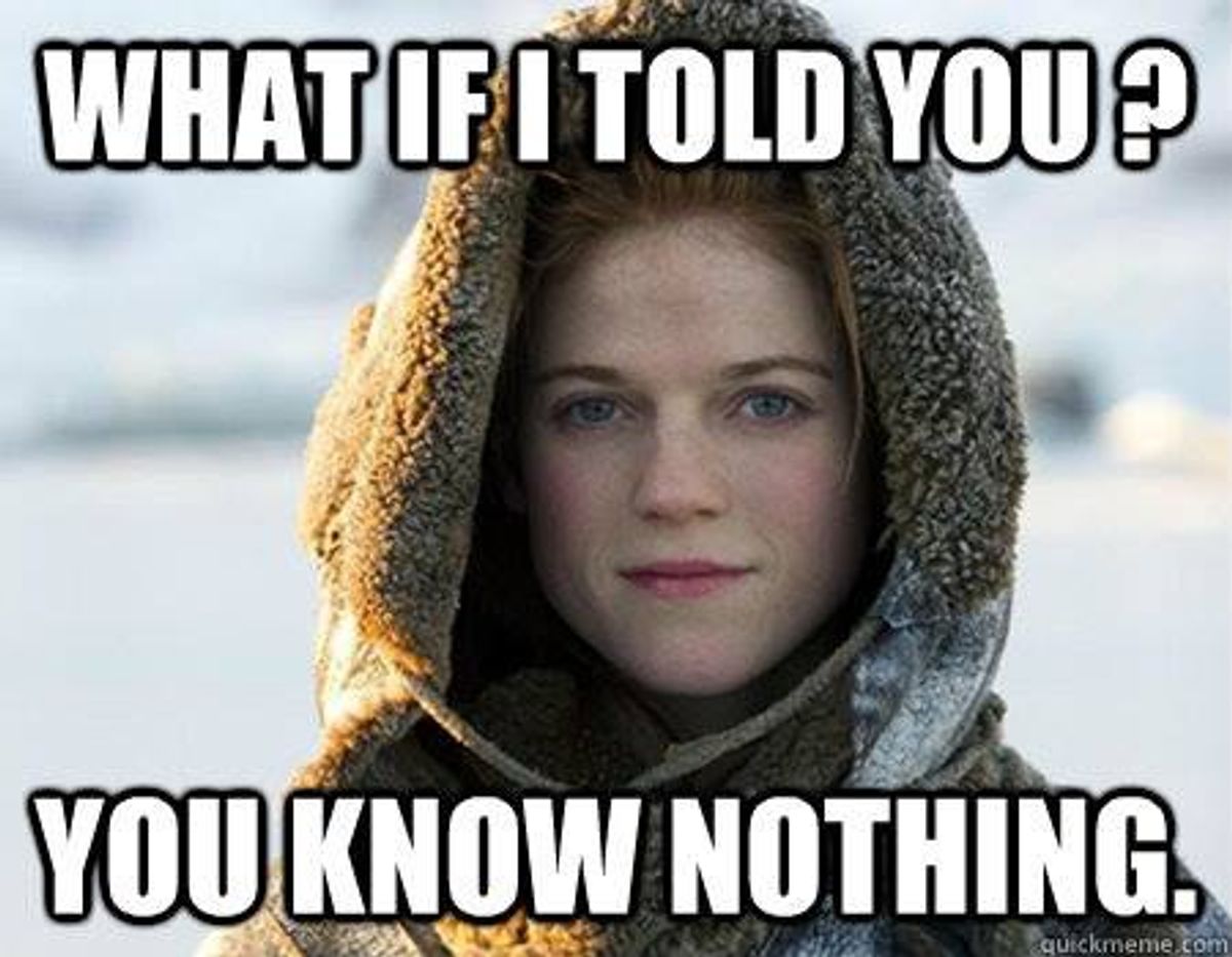 Finals Week, As Told By Game Of Thrones