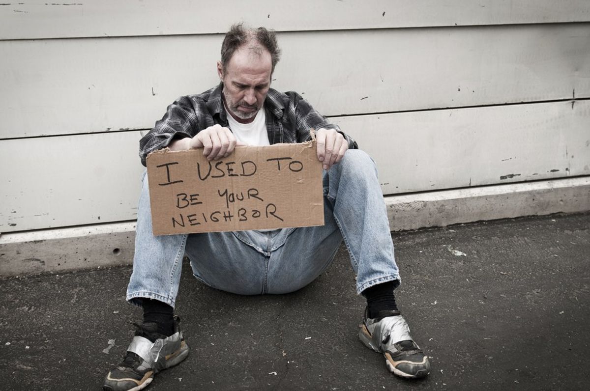 An Open Letter To The Homeless Man