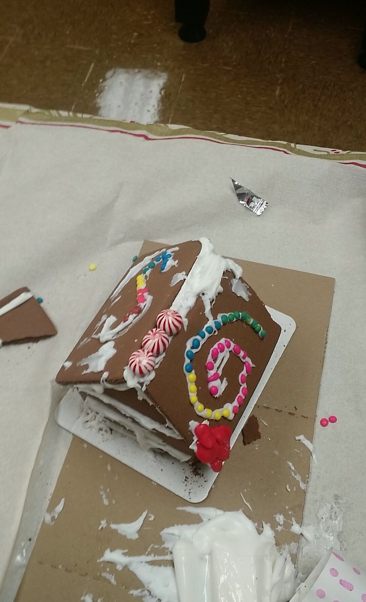 How To Fail Miserably At Gingerbread House Construction And Have A Great Time
