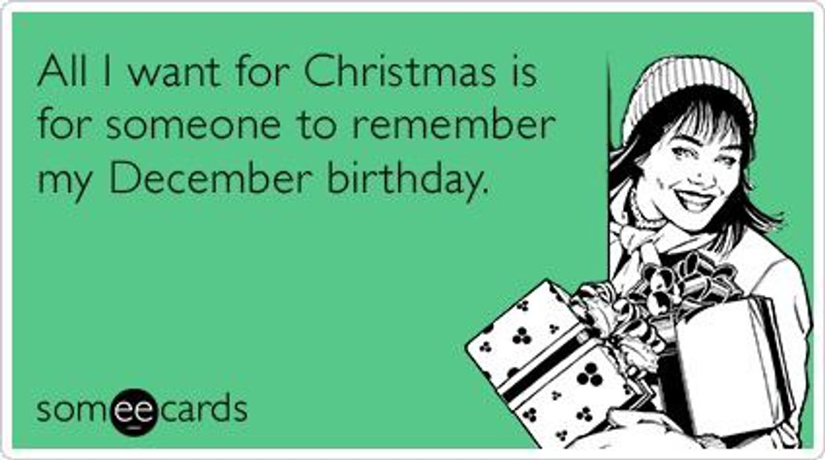 10 Reasons Why I Hate My December Birthday