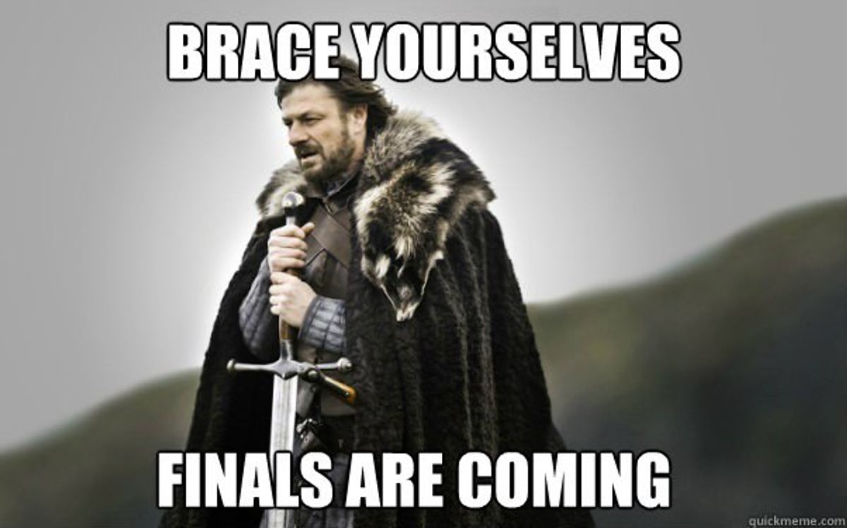 Finals Are Coming