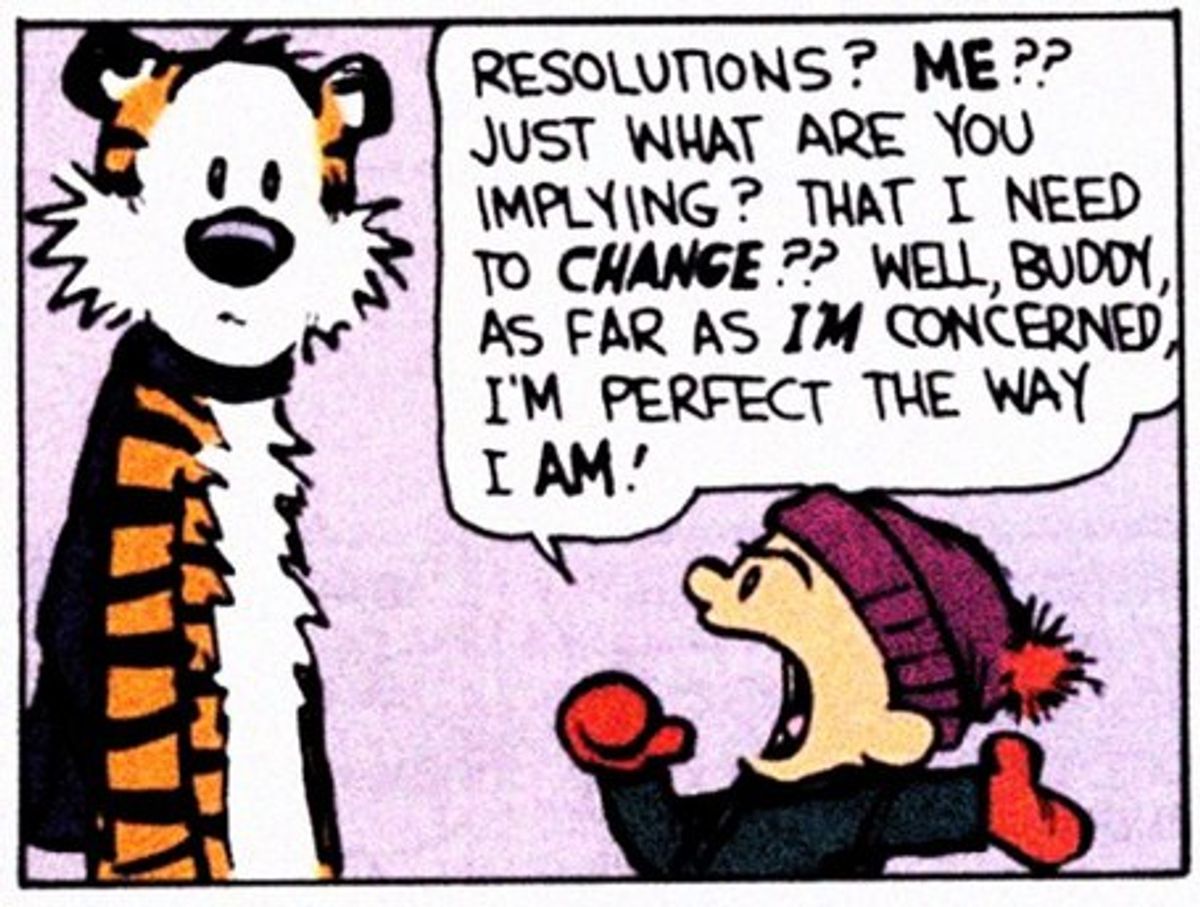 Some new New Year's Resolutions