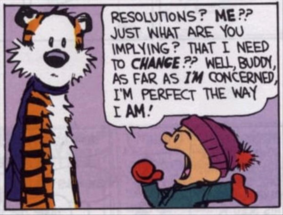 New Year, Same Me