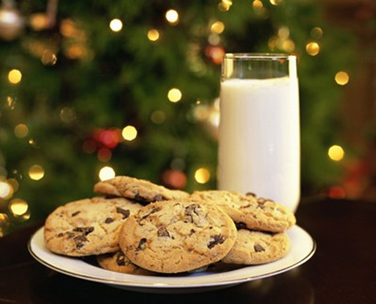 A Short, Interesting History Of The "Milk And Cookies" Tradition