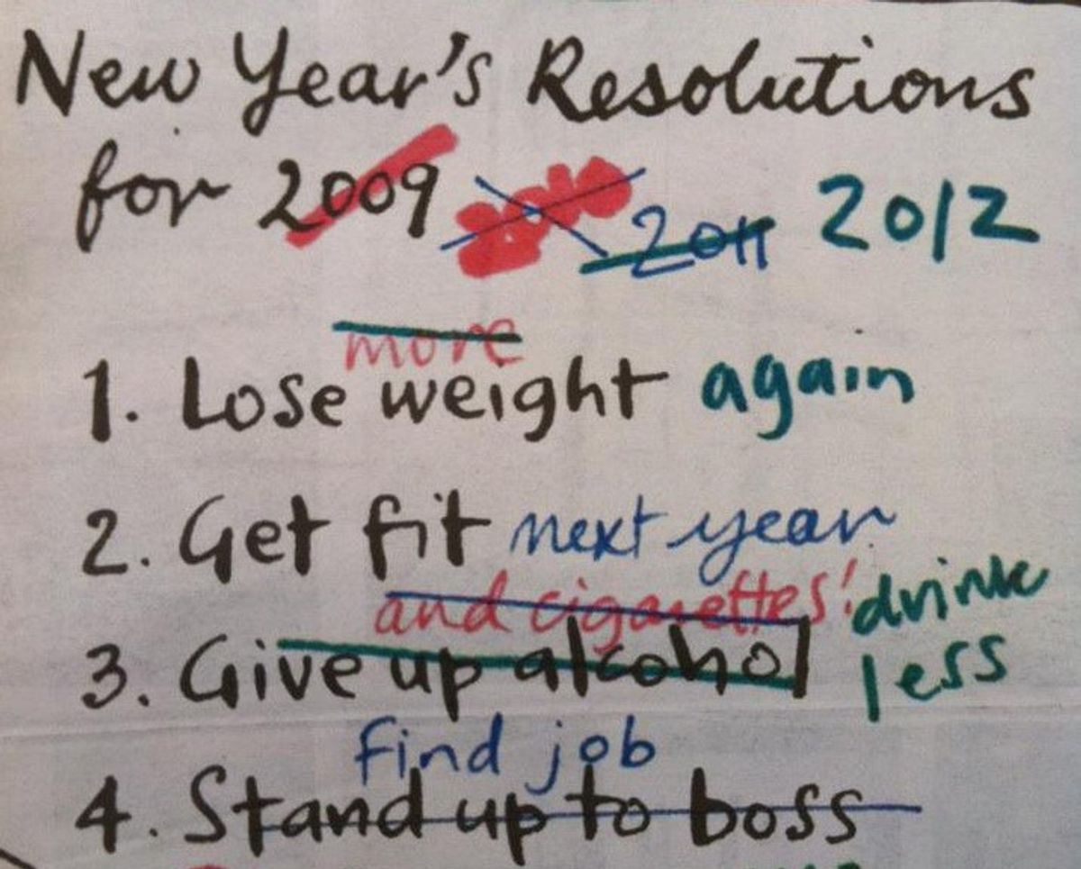 Why New Year's Resolutions Are Completely Overrated