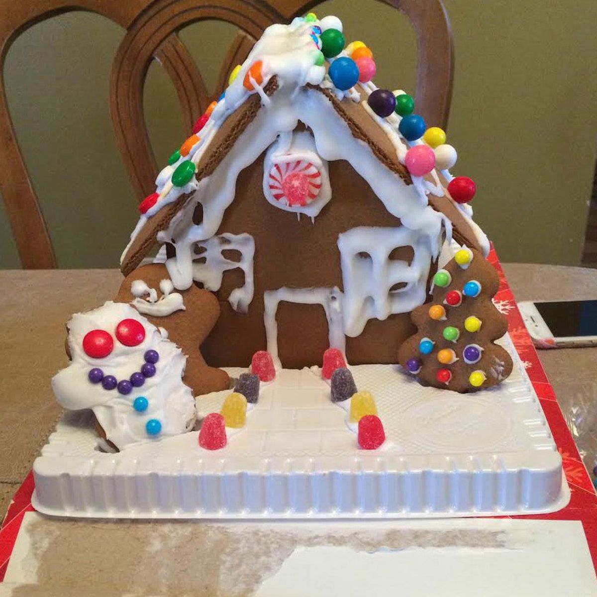 A Lesson In Gingerbread House Making