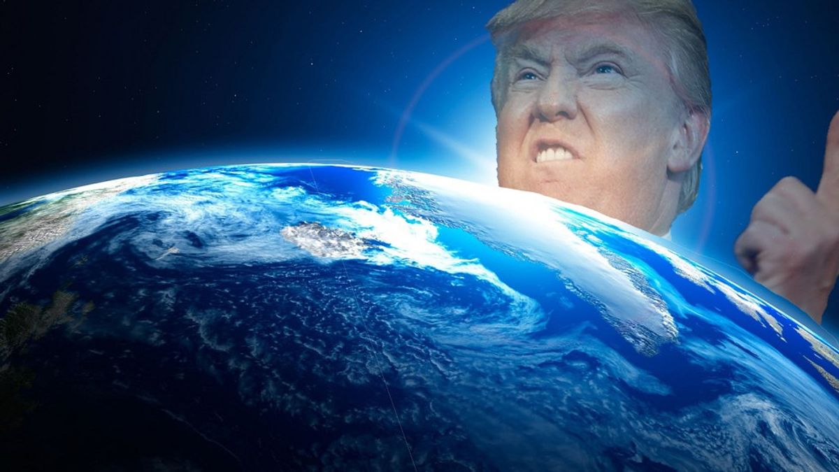 NASA Reports: Donald Trump's Ego Now Visible From Space