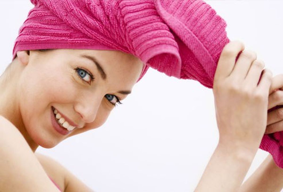 The True Beauty Of Having Your Hair In A Towel