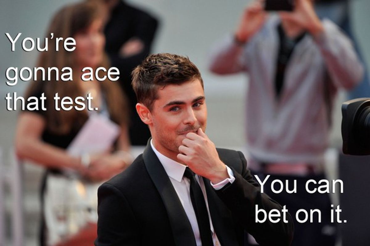 Zac Efron's Advice On Your Upcoming Semester