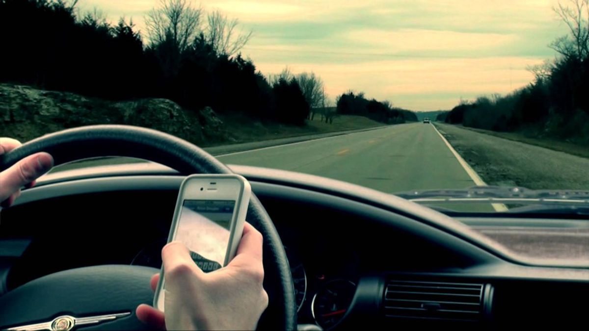 Cell Phone Usage And Driving Don't Mix