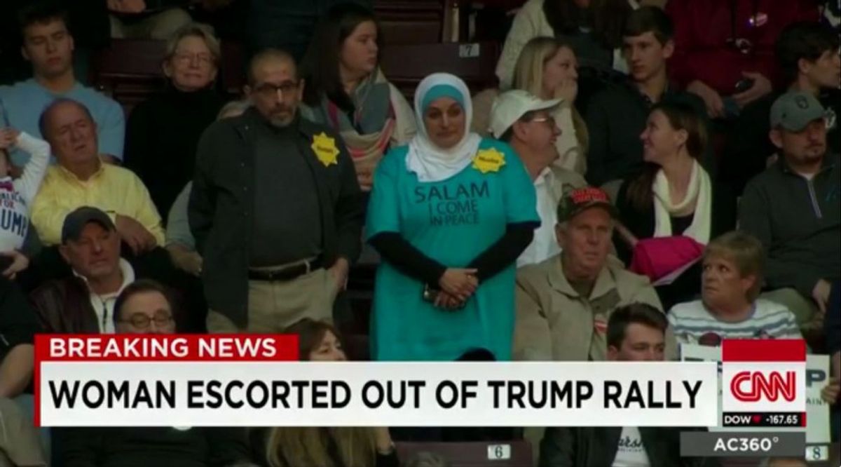 An Open Letter To The Muslim Woman Removed From The Trump Rally