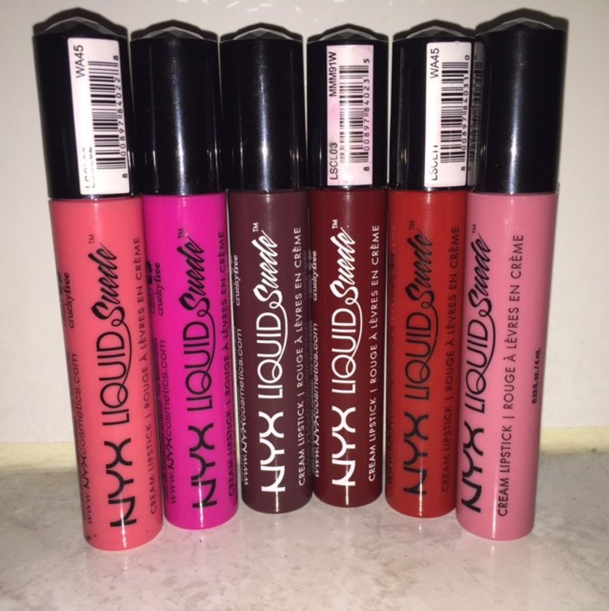 NYX Liquid Suede Swatches And Reviews