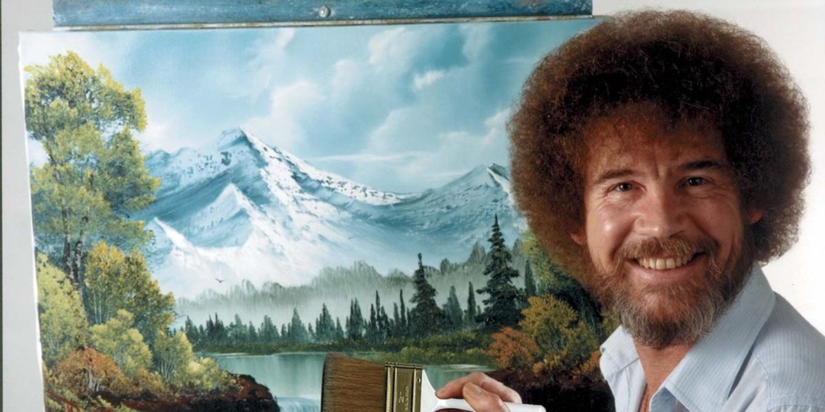 Watching Bob Ross Is The Best Way To Cheer Up