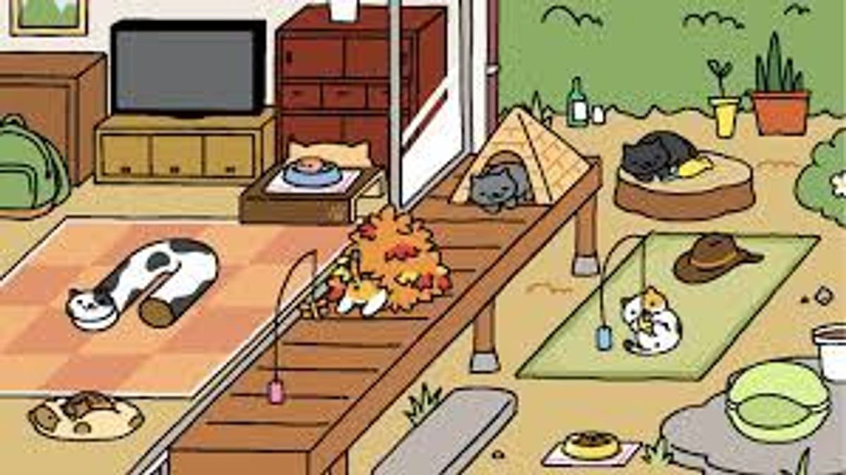 Neko Atsume: This Could Be Paradise